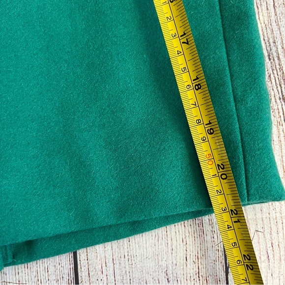 J. Crew The Pencil Skirt Blue Wool Blend 0 NWT - Picture 4 of 7